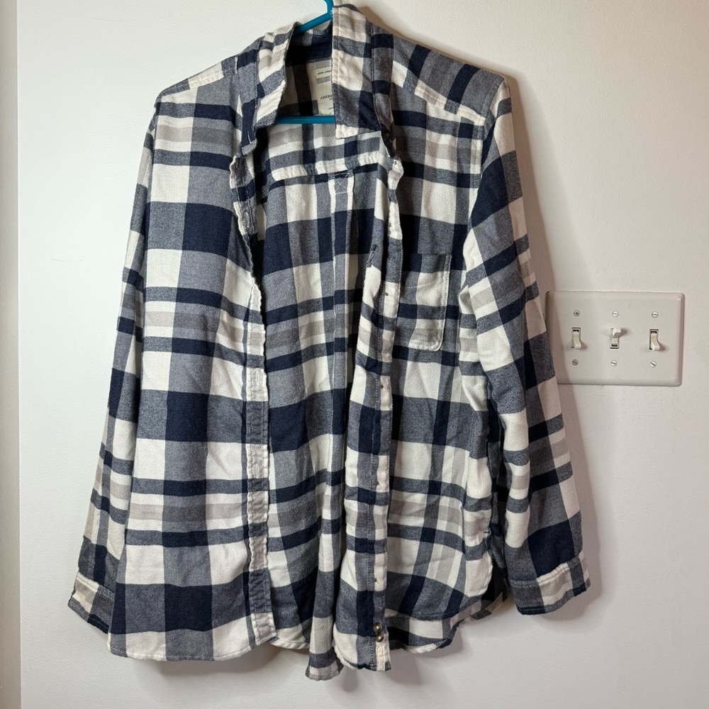 Boyfriend Fit Amazingly Soft American Eagle Flannel